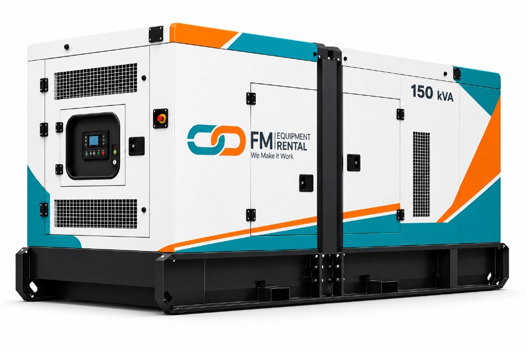 100–150 kVA Diesel Generators