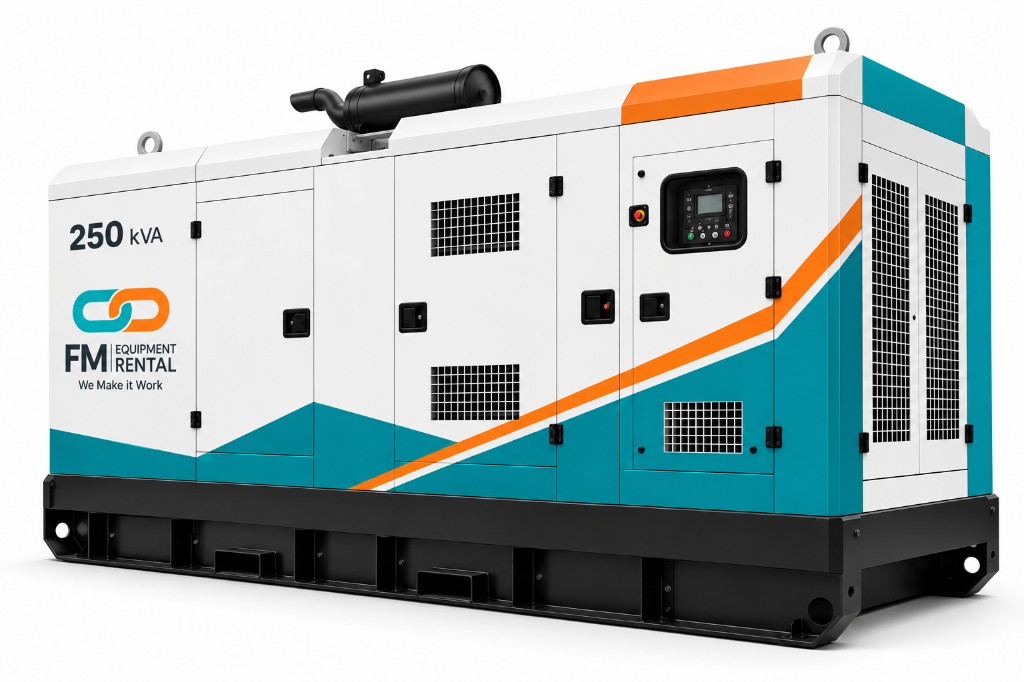 200–250 kVA Diesel Generators