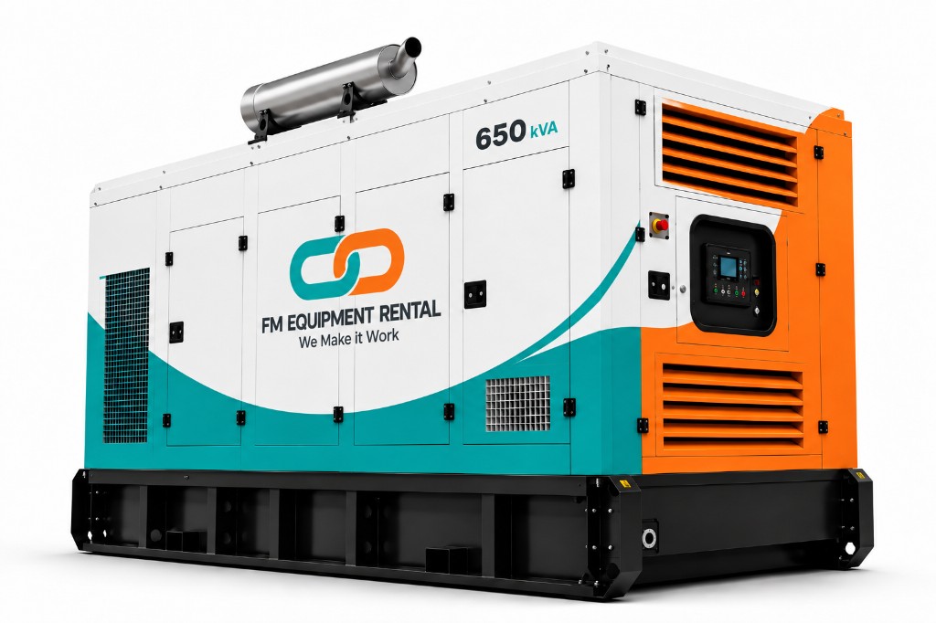 600–650 kVA Diesel Generators